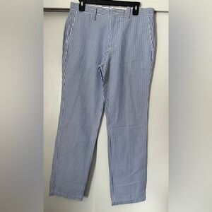 jcpenney Blue & White Pinstripe Men's Chinos